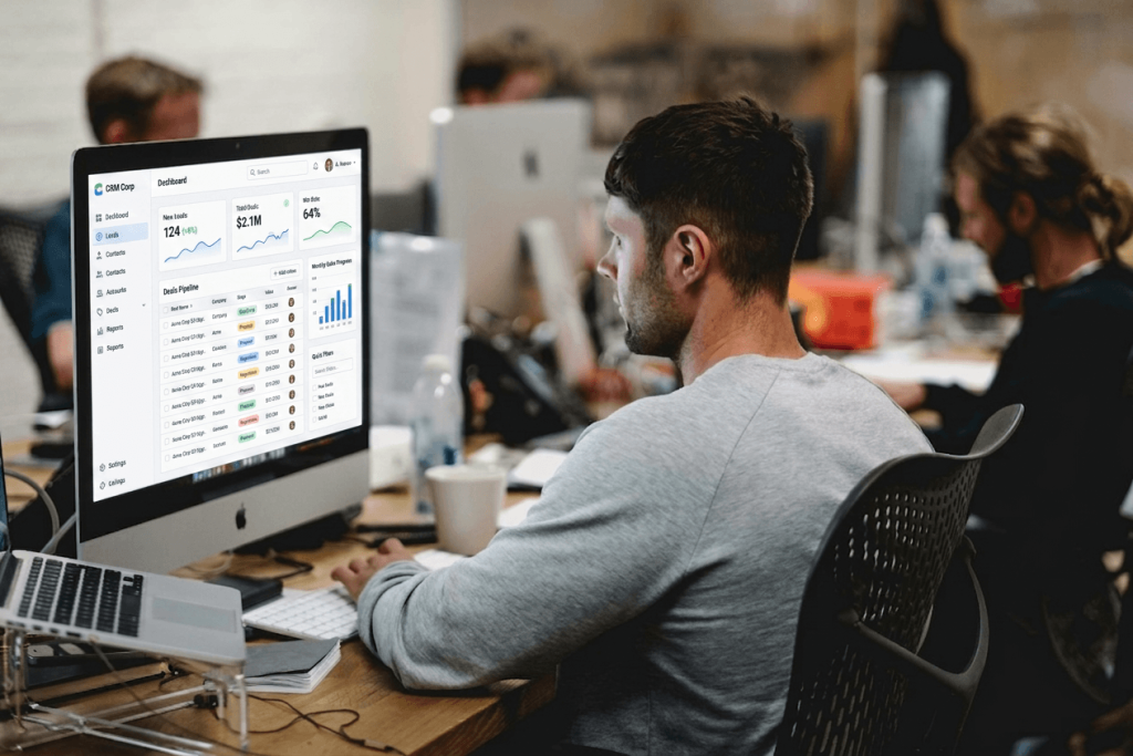 Работа в CRM-системе